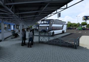 Map Passenger Transportation version 1.2 for Euro Truck Simulator 2 (v1.43.x)