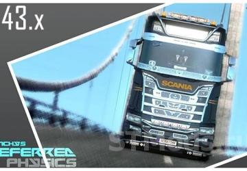 Overhauled Truck Physics version 3.0 for Euro Truck Simulator 2 (v1.43.x)