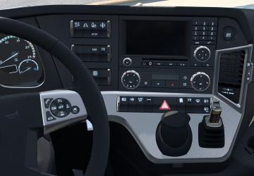 Redesigned Mercedes Actros MP4 Interior version 1.0 for Euro Truck Simulator 2 (v1.43.x)