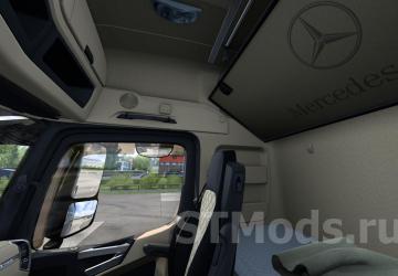 Redesigned Mercedes Actros MP4 Interior version 1.1.9 for Euro Truck Simulator 2 (v1.48.x)