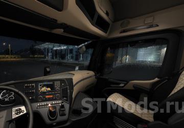 Redesigned Mercedes Actros MP4 Interior version 1.1.9 (Fix) for Euro Truck Simulator 2 (v1.48.x)