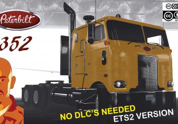 Peterbilt 352 Reworked version 1.0 for Euro Truck Simulator 2 (v1.35.x, 1.36.x)