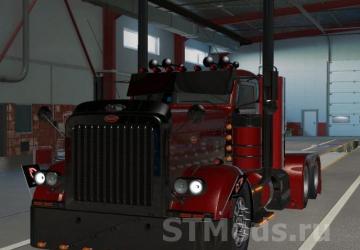 Peterbilt 389 Custom cabin cut version 1.2 for Euro Truck Simulator 2 (v1.48.x)