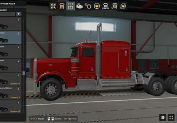 Peterbilt 389 SCS version 2.0.25 for Euro Truck Simulator 2 (v1.54)