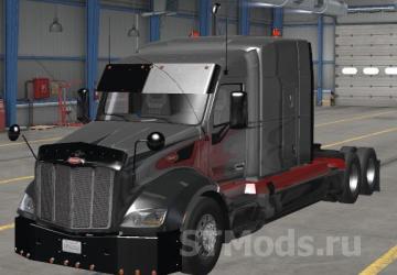 Peterbilt 579 Custom version 1.3.4 for Euro Truck Simulator 2 (v1.48.x)