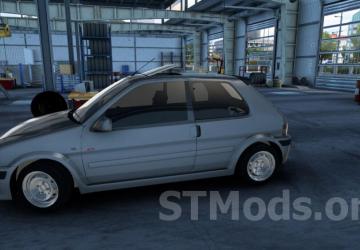 Peugeot 106 Rallye version 1.3.1 for Euro Truck Simulator 2 (v1.48.x)