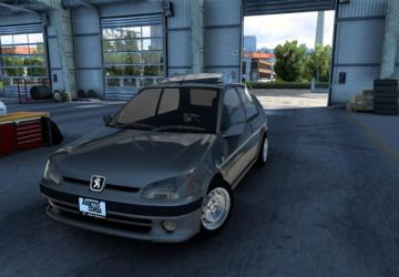 Peugeot 106 Rallye version 1.3 for Euro Truck Simulator 2 (v1.48.x)