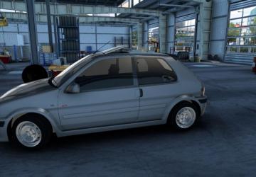 Peugeot 106 Rallye version 1.3 for Euro Truck Simulator 2 (v1.48.x)