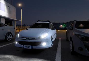 Peugeot 206 version 1.2 for Euro Truck Simulator 2 (v1.46.x)
