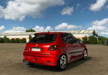 Peugeot 206 version 2.0 for Euro Truck Simulator 2 (v1.49.x)