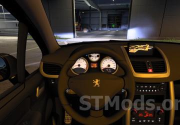 Peugeot 207 Sedan 2007 version 1.5 for Euro Truck Simulator 2 (v1.54.x)