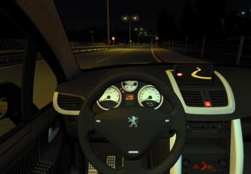 Peugeot 207 Sedan 2007 version 1.0 for Euro Truck Simulator 2 (v1.48.x)