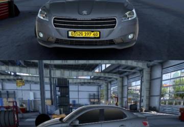 Peugeot 301 1.6 HDI 2010 version 1.0 for Euro Truck Simulator 2 (v1.48.x)