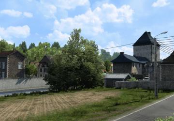Peyrat-le-Chateau addon version 1.0 for Euro Truck Simulator 2 (v1.47.x)