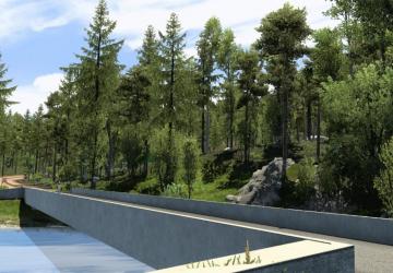 Peyrat-le-Chateau addon version 1.0 for Euro Truck Simulator 2 (v1.47.x)