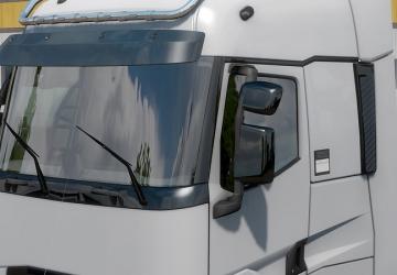 Piano Black parts for Renault T version 1.0 for Euro Truck Simulator 2 (v1.38.x, 1.39.x)