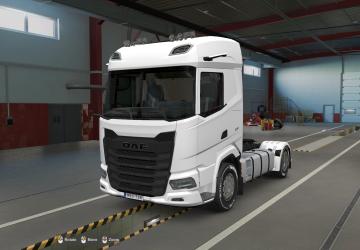 Plastic Accessories for DAF 2021 version 1.0 for Euro Truck Simulator 2 (v1.43.x)