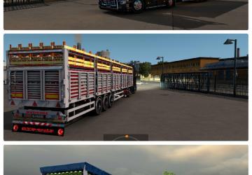 Platform Trailer Owned Pack version 1.1 for Euro Truck Simulator 2 (v1.38.x)