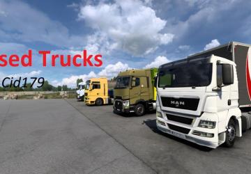 Used trucks version 1.0 for Euro Truck Simulator 2 (v1.45.x, 1.46.x)