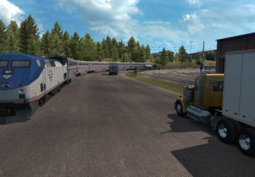 Trains Everywhere (Road Nightmare) version 1.39 for Euro Truck Simulator 2 (v1.39.x)
