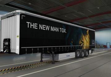 New MAN TGX SKINS version 1.47 for Euro Truck Simulator 2 (v1.47)