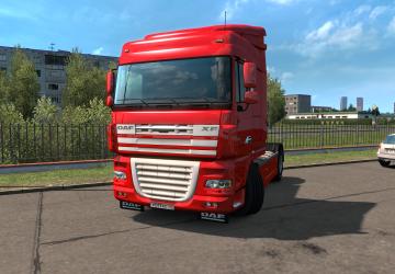 Radiator Grille Paint for DAF XF 105 version 1.0 for Euro Truck Simulator 2 (v1.37.x, - 1.39.x)