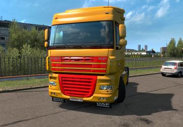 Radiator Grille Paint for DAF XF 105 version 1.0 for Euro Truck Simulator 2 (v1.37.x, - 1.39.x)