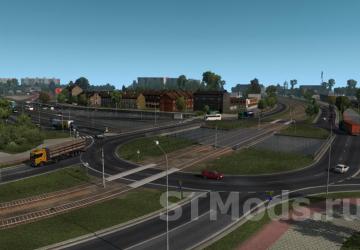 Map Poland Rebuilding Reworked version 2.5.6 for Euro Truck Simulator 2 (v1.47.x)