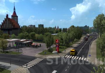 Map Poland Rebuilding Reworked version 2.5.7 for Euro Truck Simulator 2 (v1.48.x)