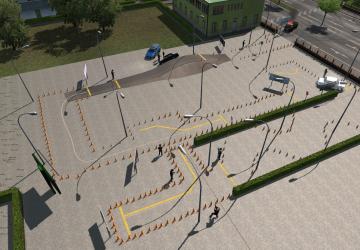 Polygon (Parking Practice, Reverse Driving) v1.2 for Euro Truck Simulator 2 (v1.36.x, 1.37.x)