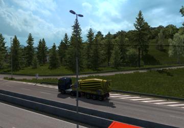 SCS Trailers in Traffic version 1.0 for Euro Truck Simulator 2 (v1.35.x)