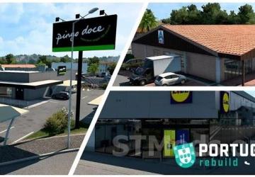 Portugal Rebuild version 0.1.5 for Euro Truck Simulator 2 (v1.54.x)