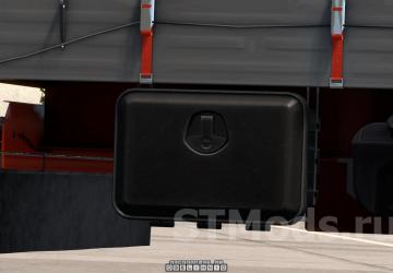 Fliegl SDS350 Mega Trailer version 2.4 for Euro Truck Simulator 2 (v1.46.x, 1.47.x)
