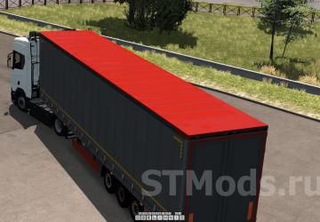 Fliegl SDS350 Mega Trailer version 2.4.2 for Euro Truck Simulator 2 (v1.49.x)