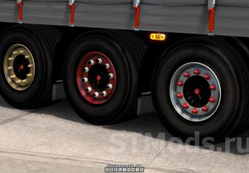Fliegl SDS350 Mega Trailer version 2.4.2 for Euro Truck Simulator 2 (v1.49.x)