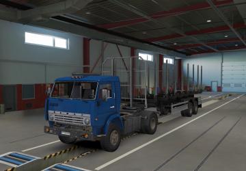 KZAP-9370 Logging Trailer version 1.0 for Euro Truck Simulator 2 (v1.36.x, - 1.41.x)