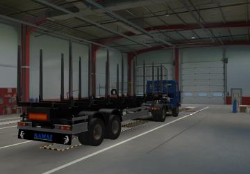 KZAP-9370 Logging Trailer version 1.0 for Euro Truck Simulator 2 (v1.36.x, - 1.41.x)