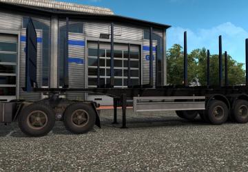 KZAP-9370 Logging Trailer version 1.0 for Euro Truck Simulator 2 (v1.36.x, - 1.41.x)