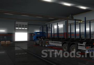 KZAP-9370 Logging Trailer version 1.1 for Euro Truck Simulator 2 (v1.49.x)