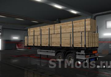 KZAP-9370 Logging Trailer version 1.1 for Euro Truck Simulator 2 (v1.49.x)