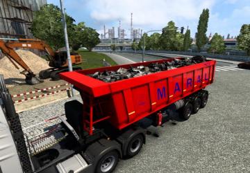 Ownable Maral trailer version 1.2 for Euro Truck Simulator 2 (v1.45.x, 1.46.x)
