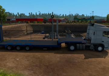 Schwarzmüller Flatbed Trailer Ownership version 1.0 for Euro Truck Simulator 2 (v1.34.x, 1.35.x)