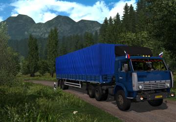 Own Flatbed Trailer SZAP-9340 version 1.1 for Euro Truck Simulator 2 (v1.35.x, - 1.39.x)