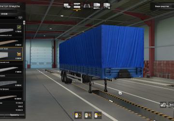 Own Flatbed Trailer SZAP-9340 version 1.1 for Euro Truck Simulator 2 (v1.35.x, - 1.39.x)