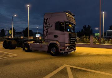 SZAP-9905 Container Carrier Trailer version 1.5 for Euro Truck Simulator 2 (v1.40.x, - 1.43.x)