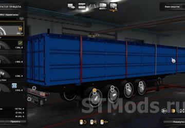 Trailer Tonar 9385 version 2.3 for Euro Truck Simulator 2 (v1.48.x, 1.49.x)