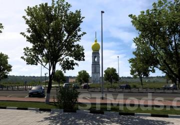 Map Project Chernozemye version 2.1 for Euro Truck Simulator 2 (v1.54.x)