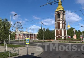 Map Project Chernozemye version 2.1 for Euro Truck Simulator 2 (v1.54.x)