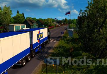 Project Caucasus version 1.0a for Euro Truck Simulator 2 (v1.48.x)