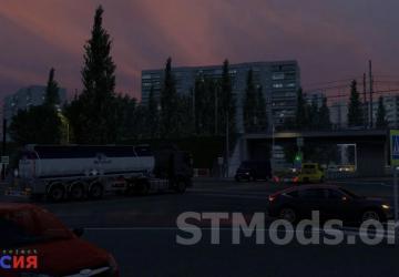 Project Russia version 5.6.2а for Euro Truck Simulator 2 (v1.54.x)